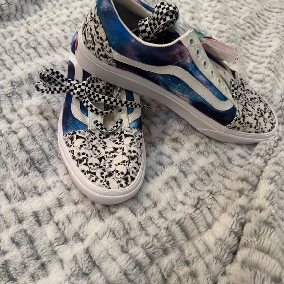 Vans Custom Galaxy Colorway Foamposite One - Unisex Size W12 M10.5 - Picture 2 of 15